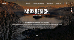 Desktop Screenshot of kaosdesign.it